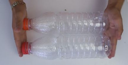 Műanyagból készült palackok