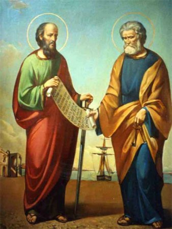 Ünnepe Szent Péter és Pál
