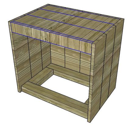 Noptieră de mâini - cum să asamblați o noptieră