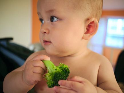 Puree broccoli pentru copii