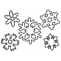 Coloring snowflake_4