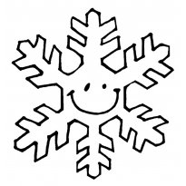 Coloring snowflake_4