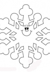 Colorarea fulgilor de zăpadă, noul an, pom de Crăciun, cadouri, descărcare și imprimare gratis