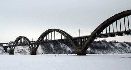 Oka folyó Nyizsnyij Novgorod és a Nyizsnyij Novgorod régióban