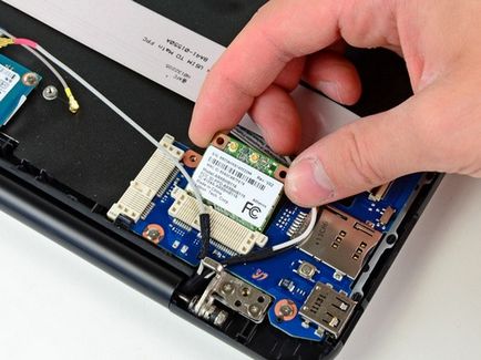 Repararea cardului de rețea al laptopului