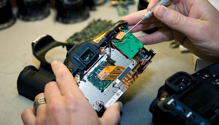 Repararea camerelor digitale cu mâinile proprii - repararea camerelor Sony în reparația din Minsk