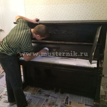 Helyreállítása piano, piano, piano Moszkvában