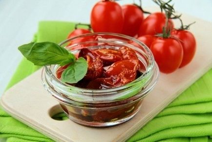 Рецепти в'ялених помідорів