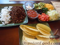 Рецепт мексиканські тако (taco) на