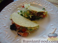 Рецепт мексиканські тако (taco) на