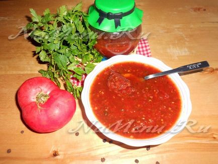 Рецепт томатного соусу на зиму