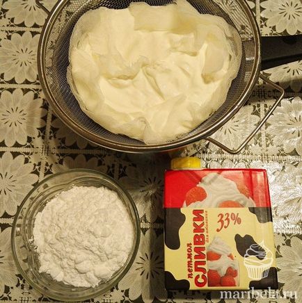 Рецепт смачного крему для торта з вершків і сметани покроково з фотографіями