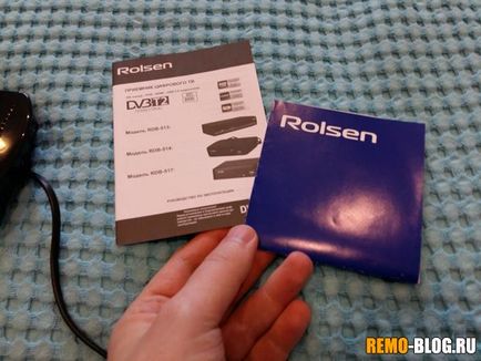 Rolsen RBD-514 - a felülvizsgálatot, az épület egy blog