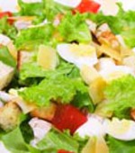 Saláták alapján palacsinta vagy omlett - szokatlan, saláták, ünnepek, ételek