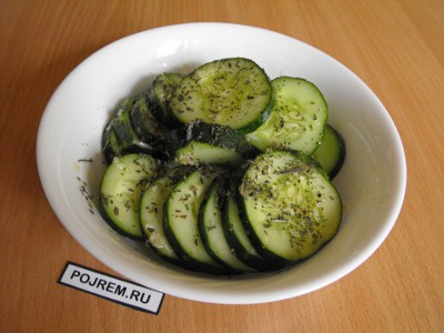Salată proaspătă de castravete cu menta - rețetă pas cu pas cu fotografie cum să gătești