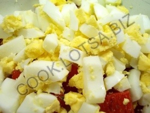 Salátazöldség képzelet - ízletes házi lépés recept fotók (recept) Salátazöldség képzelet - ízletes házi lépésre recept fotók