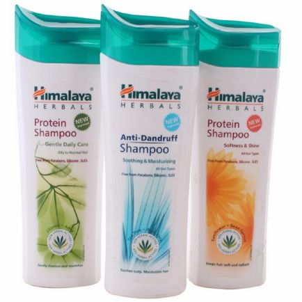 Shampoos nimalaya (Himalaya) comentarii despre preparatele ayurvedice cu proteine, de la caderea parului