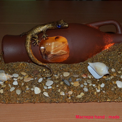 Капелюшок з стрічок для прикраси пляшки, майстер-клас - майстри hand-made