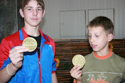 Medalii de ciocolată pentru câștigători