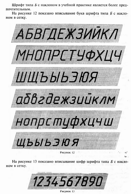 Шрифти креслярські - рішення задач, контрольних