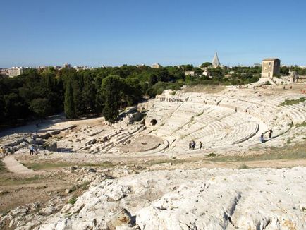 Syracuse Látnivalók a térképen és a fotó