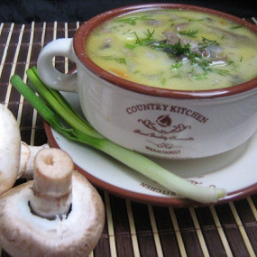 Supă de brânză, 51 rețetă cu fotografii pe site - panou-masă