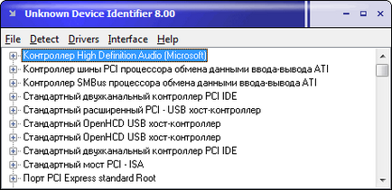 Descărcați un identificator de dispozitiv necunoscut rus