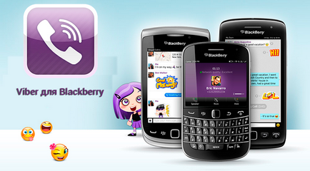 Descărcați viber (viber) pe telefoanele Blackberry gratuit