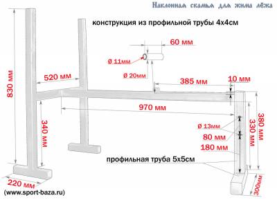 Scott pad kezével rajzok és méretek az igazi