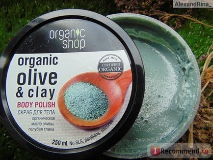 Body scruber organic magazin de argila albastru - 