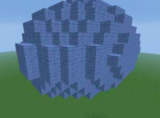 Створення кривих і кутів з квадратних блоків