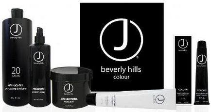 Hajfesték j Beverly Hills-szín a szépségszalonban „Xenia” a Mitino