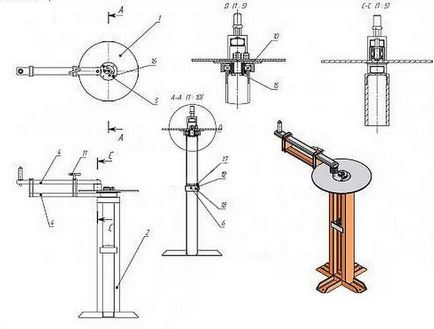 Mașină de forjare frigorifică cu design și fabricare a mâinilor proprii