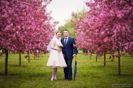 Nunta în fotografia de primăvară