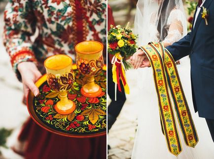 Весілля в народному стилі