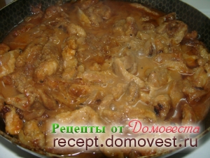 Carnea de porc într-un stil Stroganov sau cât de delicios să gătești orice fel de carne - rețete de la un gospodar