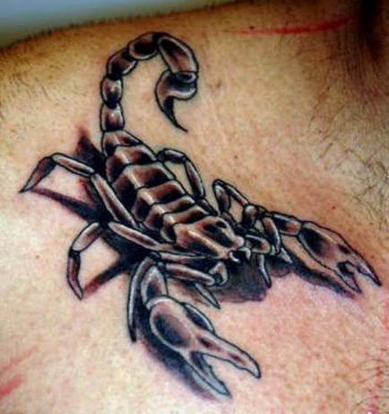 Scorpion tatuaj