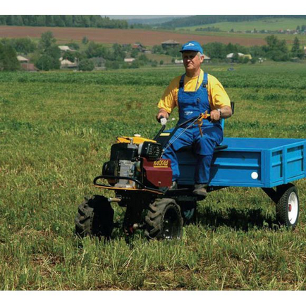 Un cărucior pentru un motoblock (remorcă) cu mâinile tale - cum să o faci