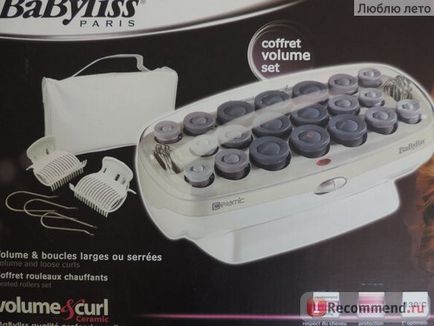 Termometre babyliss basking profesionale curlers cu acoperire ceramica bab3021e) -