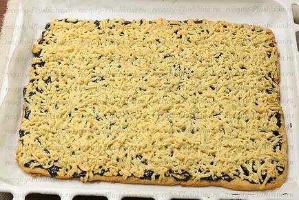 Тертий пиріг з варенням покроковий рецепт з фото