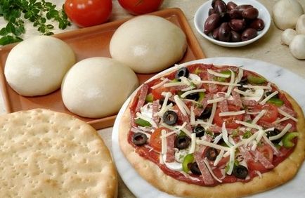 Pizza tészta klasszikus olasz recept élesztő nélkül