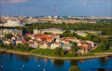 Trinity külvárosában Minszkben fotó történet város címet Minszk központjában (Minszk) Trinity külvárosában Minszkben Photo Story címet helyen, a történelmi központjában Minsk