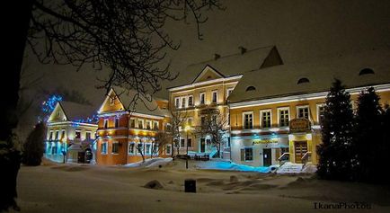 Trinity külvárosában Minszkben Photo Story címet helyen, a történelmi központjában Minszk (Troitsky) Trinity külvárosában Minszkben Photo Story címet helyen, a történelmi központjában Minsk