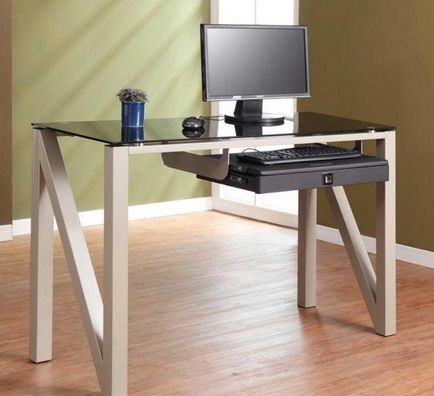 Кутовий письмовий стіл - 50 фото комп'ютерних столів