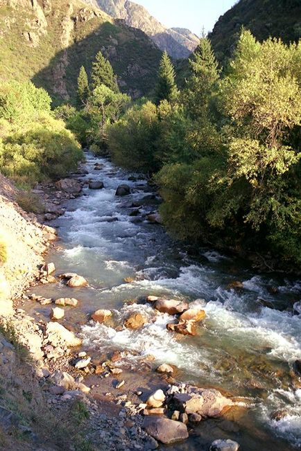 Cheile râului Turgen, Zhetisu