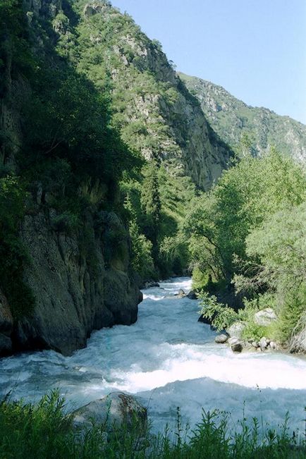 Turgen Gorge River Zhetisu