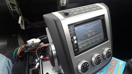 Instalarea unui radio și aux în recorder nissan murano i prin bandă, sunet de mașină nissan murano