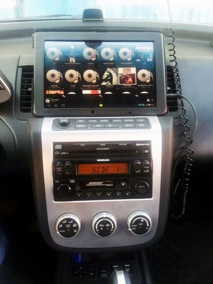 Instalarea unui radio și aux în recorder nissan murano i prin bandă, sunet de mașină nissan murano