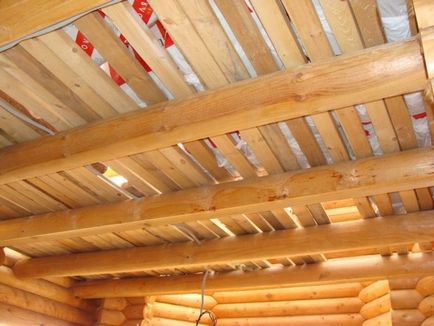 Încălzirea tavanului într-o casă de lemn cu propriile mâini materiale și metode (foto și video)