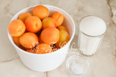 Варення з абрикосів часточками - рецепт з фото